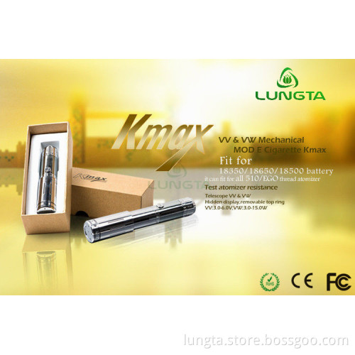 Variable Voltage E Cigarette, Vamo Kmax with LCD Display